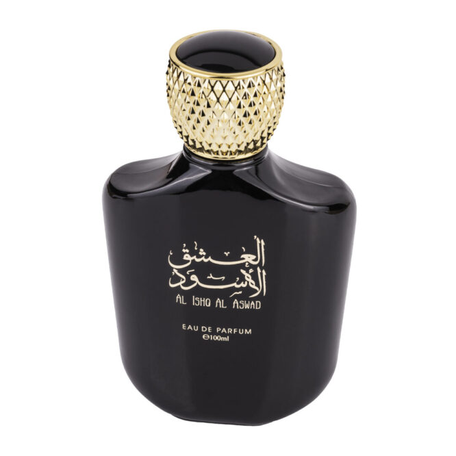 (plu01033) - Apa de Parfum Al Ishq Al Aswad, Wadi Al Khaleej, Unisex - 100ml