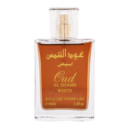 (plu01079) - Apa de Parfum Oud Al Shams White, Wadi Al Khaleej, Unisex - 100ml