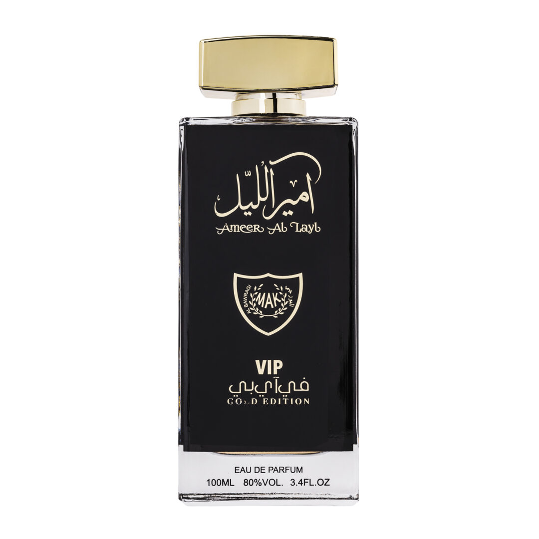 (plu01080) - Parfum Arabesc Ameer Al Lail Vip Gold Edition,Wadi Al Khaleej,unisex 100ml apa de parfum