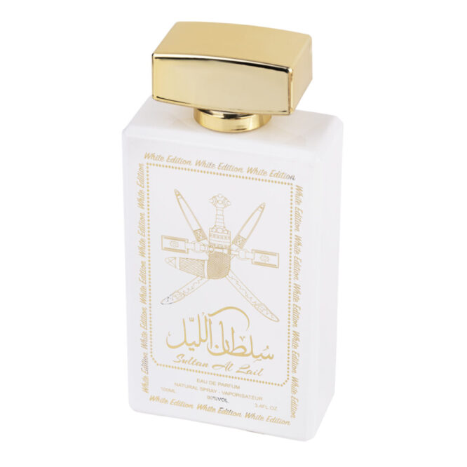(plu01094) - Apa de Parfum Sultan Al Lail White Edition, Wadi Al Khaleej, Barbati - 100ml