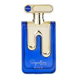 (plu00330) - Apa de Parfum Signature Blue, Rave, Barbati - 100ml