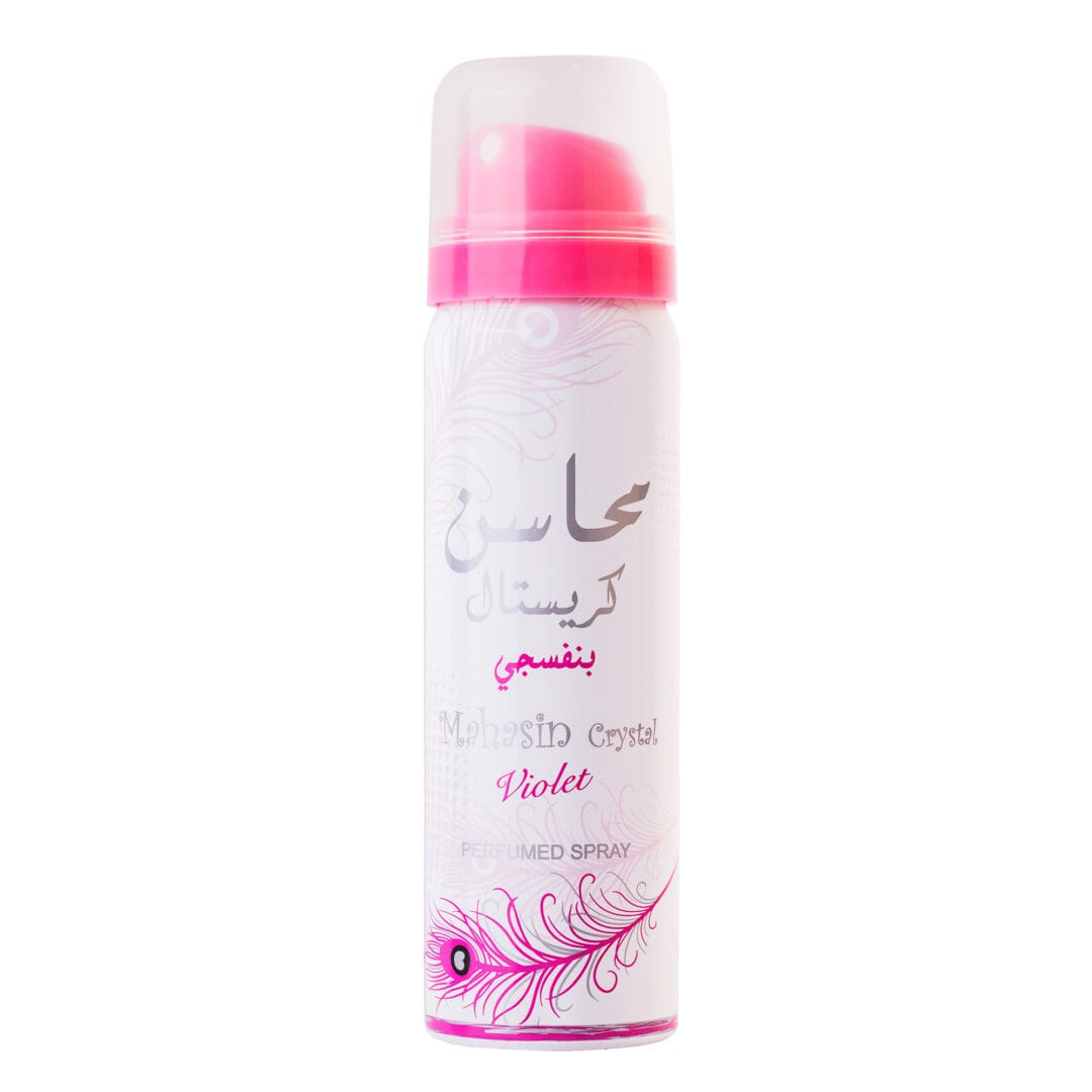 Set Mahasin Crystal Violet, Lattafa, Femei, Apa de Parfum - 100ml + Deo - 50ml - 2 | YEO