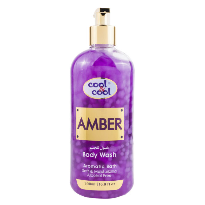 (plu01308) - Gel de Dus Amber, Cool & Cool, Fara Alcool - 500ml