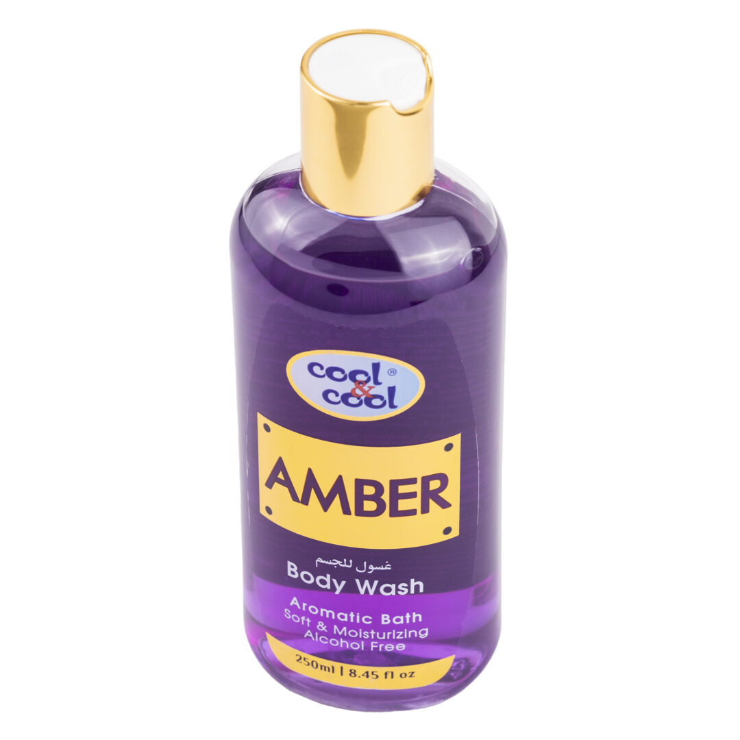 (plu01303) - Gel de Duș Amber, Cool & Cool, Aromatic Bath soft & moisturizing Alcohol Free