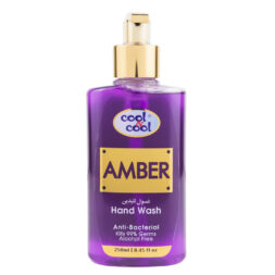 (plu01313) - Sapun Lichid Amber, Cool & Cool, Anti-Bacterial - 250ml