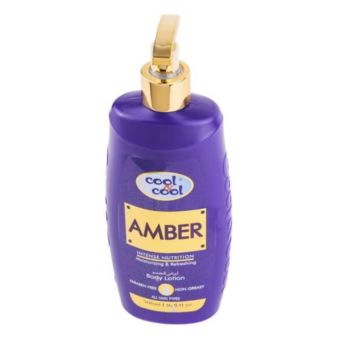 (plu01323) - Lotiune de Corp Amber, Cool & Cool, Toate Tipurile de Piele - 500ml