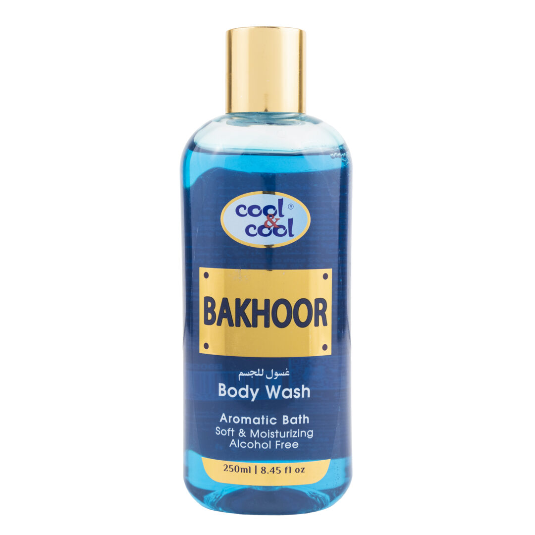 (plu01302) - Gel de Duș Bakhoor, Cool & Cool, Aromatic Bath soft & moisturizing Alcohol Free