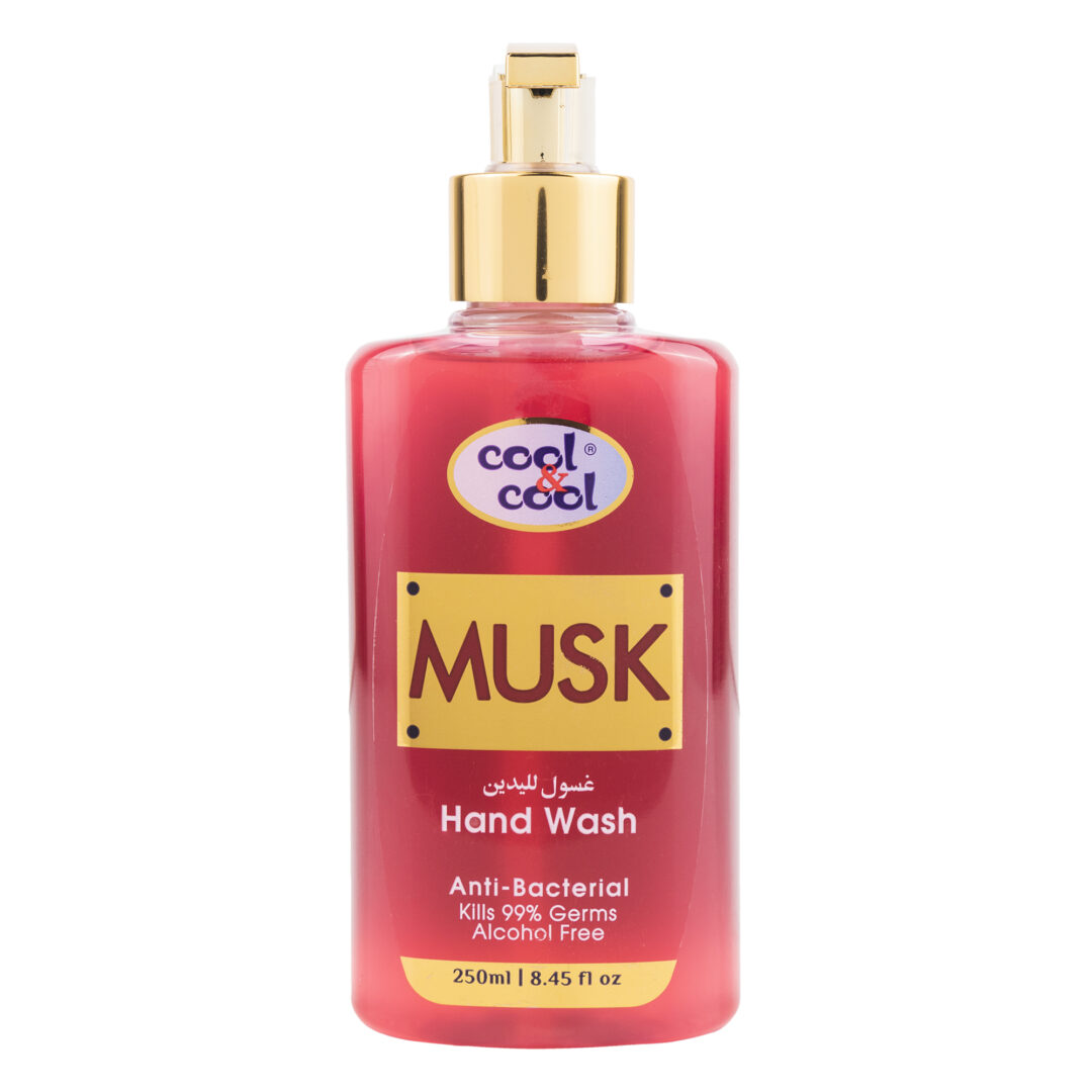 (plu01314) - HAND WASH MUSK, Cool & Cool, anti-bacterial kills 99% Germs Alcohol Free