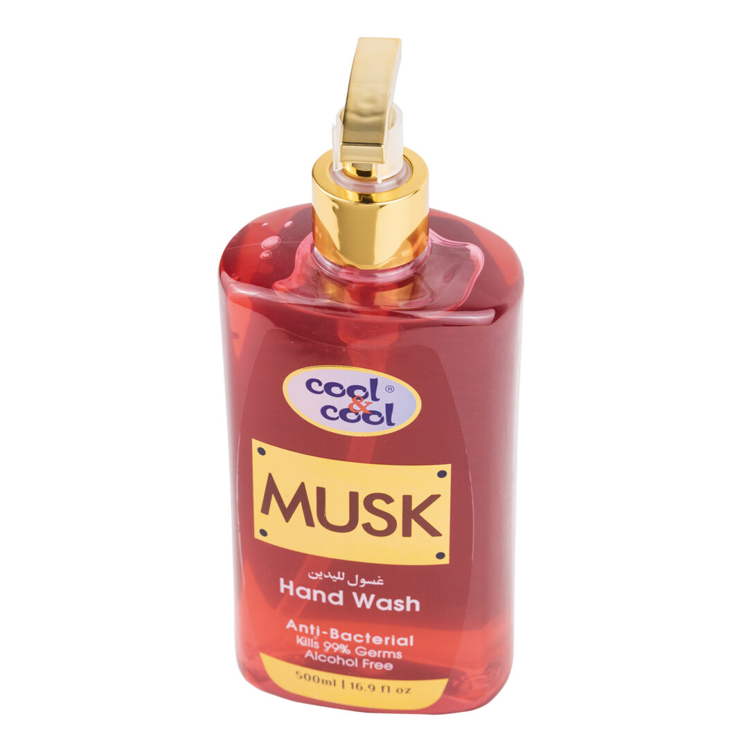 (plu01319) - HAND WASH MUSK, Cool & Cool, anti-bacterial kills 99% Germs Alcohol Free