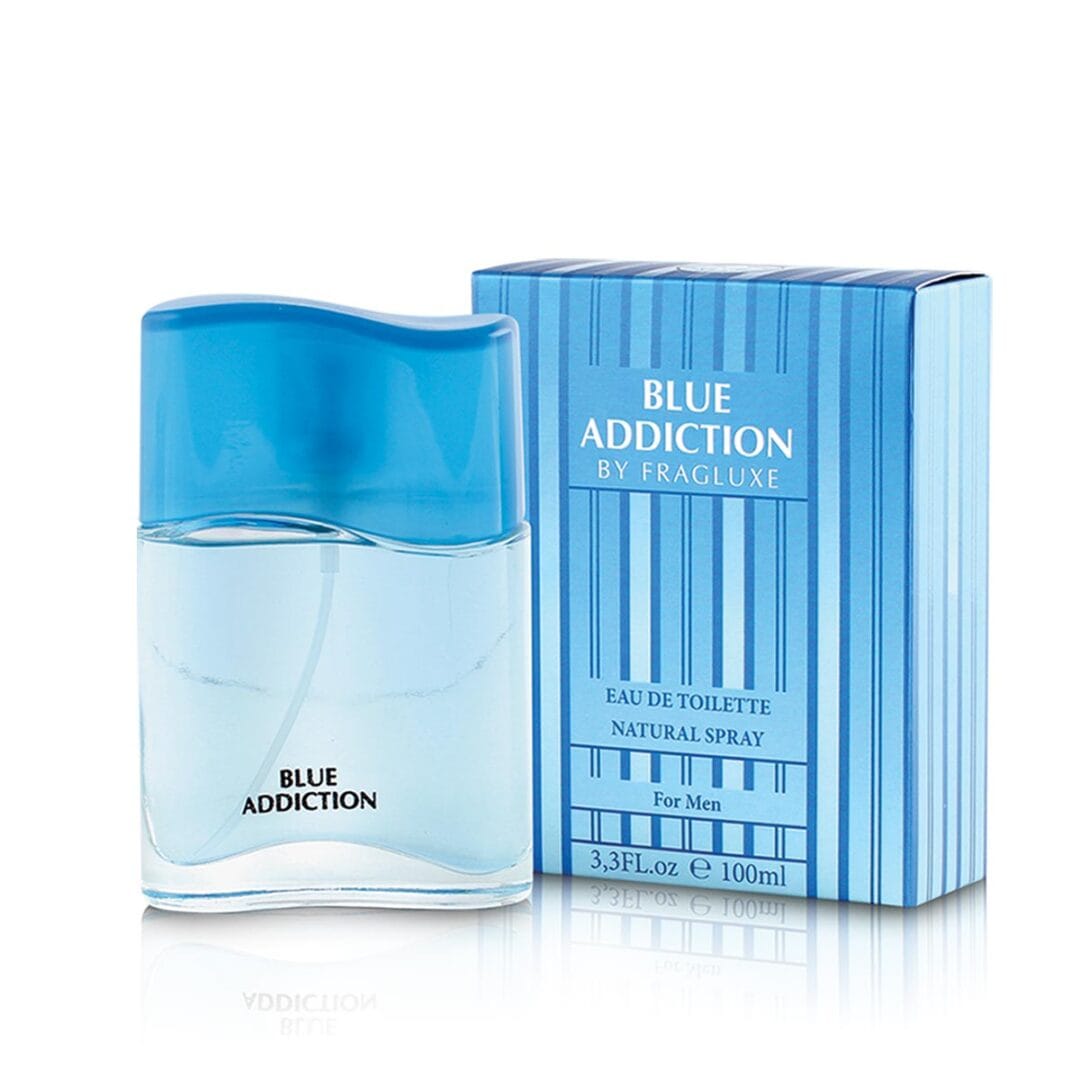 Apa de Toaleta Blue Addiction, Fragluxe, Barbati - 100ml