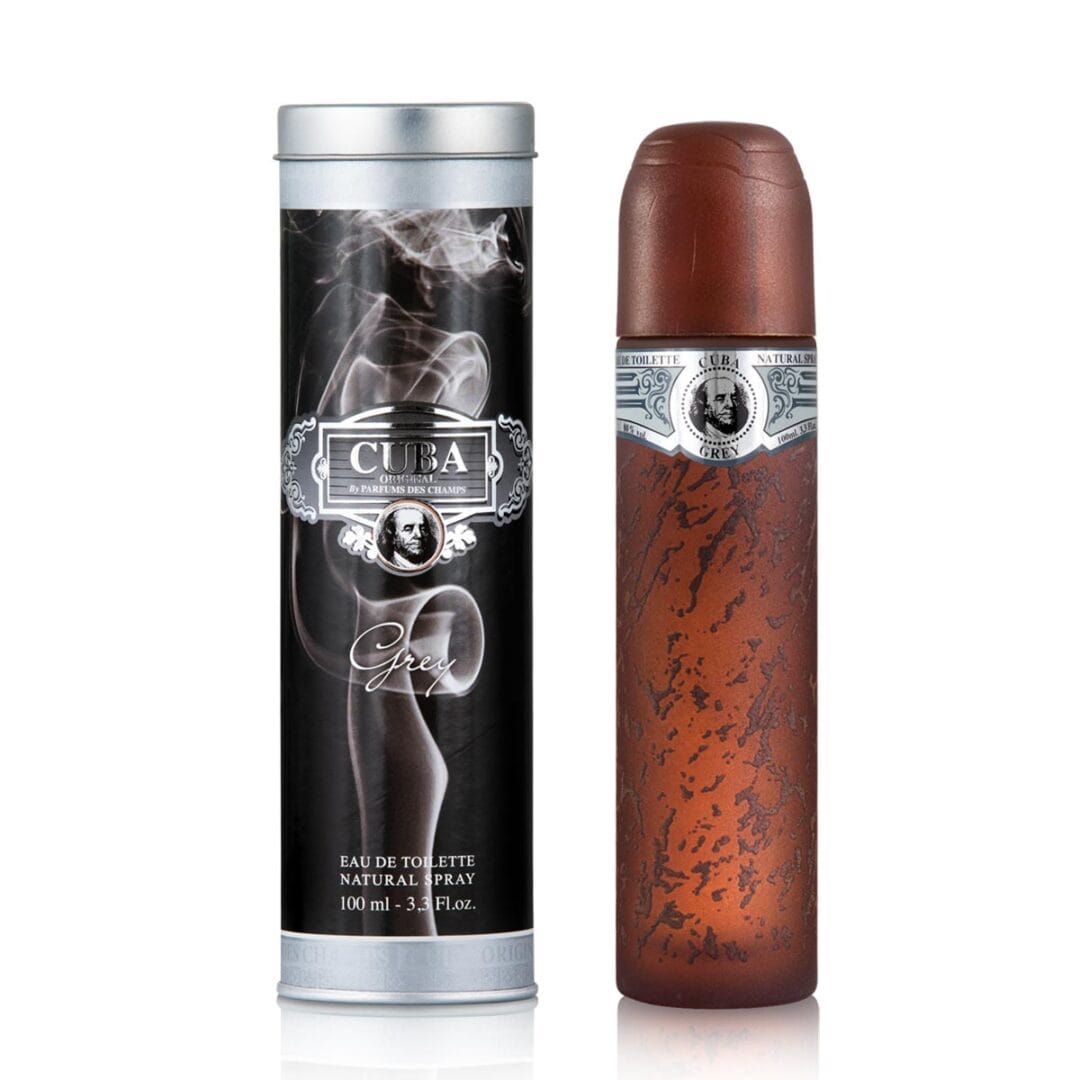 Apa de Toaleta Cuba Grey, PC Design, Barbati - 100ml