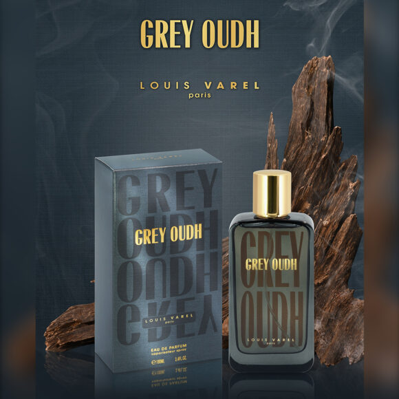 (plu01185) - Parfum Franțuzesc Grey Oudh, Louis Varel, Unisex, Apă de Parfum - 100ml
