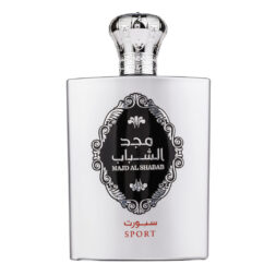 (plu00334) - MAJD AL SHABAB SPORT Parfum Arabesc,Ard al Zaafaran,bărbătesc,apa de parfum 100ml
