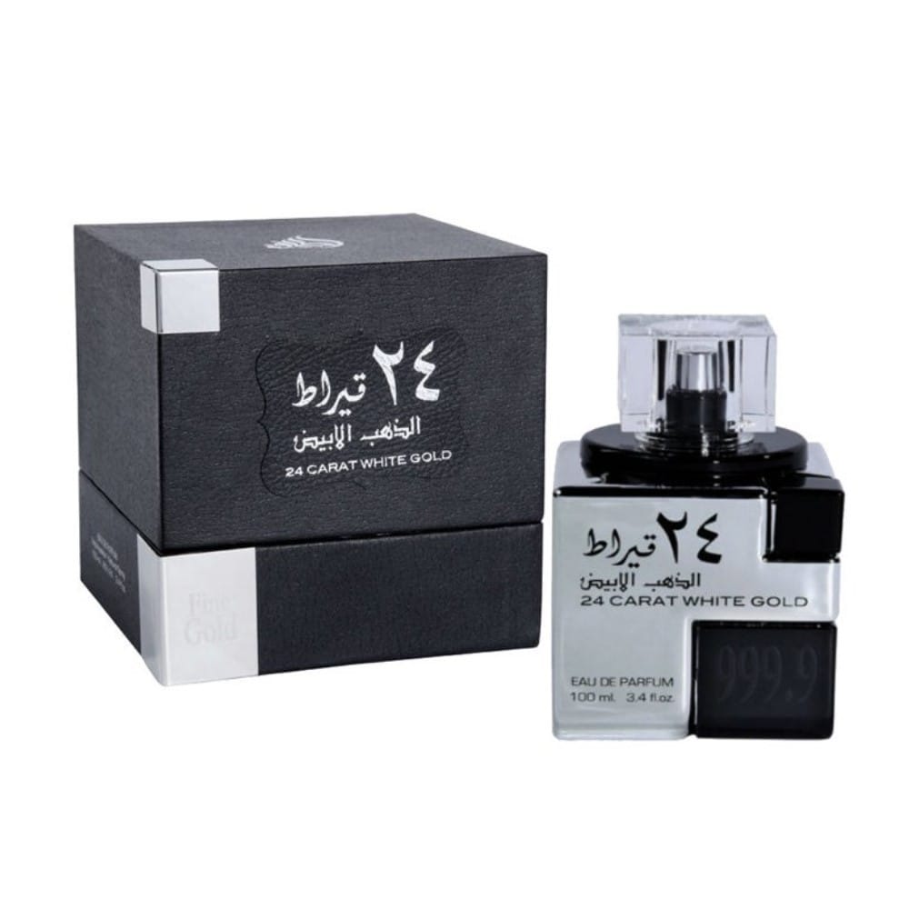Apa de Parfum 24 Carat White Gold, Lattafa, Barbati - 100ml - 2 | YEO