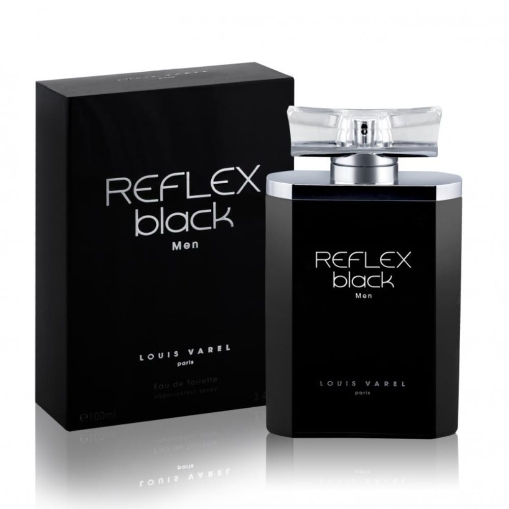 Apa de Toaleta Reflex Black Men, Louis Varel, Barbati - 100ml - 2 | YEO