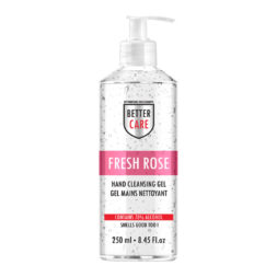 (plu01415) - Gel Igienizant De Maini Cu Miros De Trandafir Pe Baza De Alcool, Better Care - 250ml