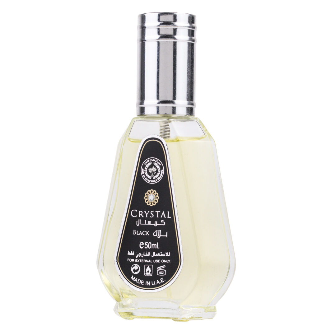 Apa de Parfum Crystal Black, Ard Al Zaafaran, Barbati - 50ml