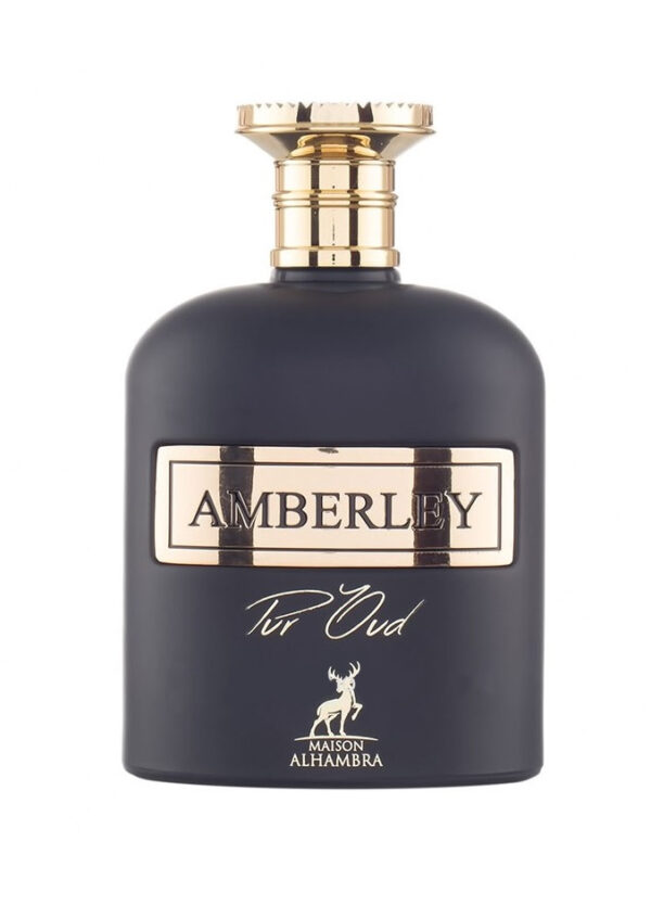 Apa de parfum amberley pur oud, maison alhambra, unisex - 100ml