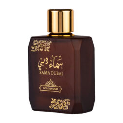 (plu00763) - Apa de Parfum Sama Dubai Golden Oud, Suroori, Unisex - 100ml