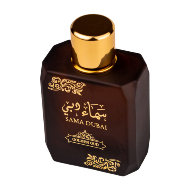 (plu00763) - Apa de Parfum Sama Dubai Golden Oud, Suroori, Unisex - 100ml