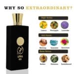 (plu00452) - Apa de Parfum Ajwaa Oud Black, Nusuk, Barbati- 100ml - imagine 5