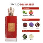 (plu00457) - Apa de Parfum Ana Al Awwal Red, Nusuk, Femei - 100ml - imagine 5