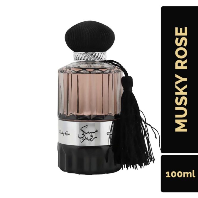 (plu00450) - Apa de Parfum Musky Rose, Nusuk, Femei - 100ml