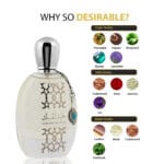 (plu00463) - Apa de Parfum Nukhbat Al Musk, Nusuk, Femei - 100ml - imagine 5