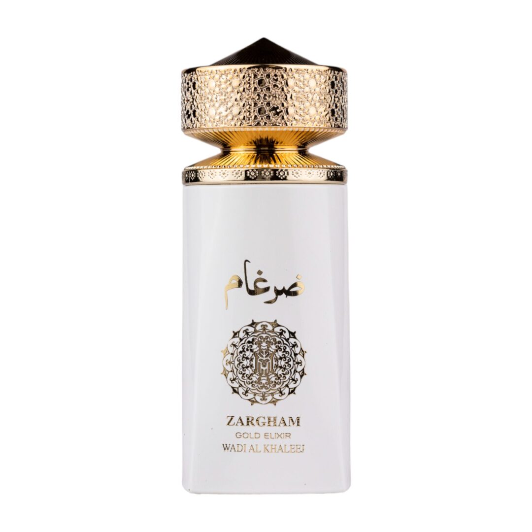 (plu00478) - Apa de Parfum Zargham Gold Elixir, Wadi Al Khaleej, Femei - 100ml
