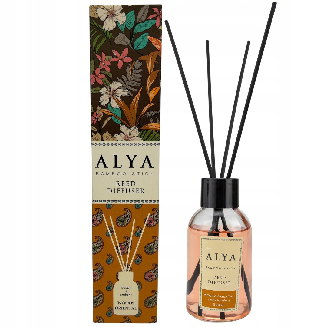 Deodorant de Camera Woody Oriental, Alya, Reed Diffuser - 100ml