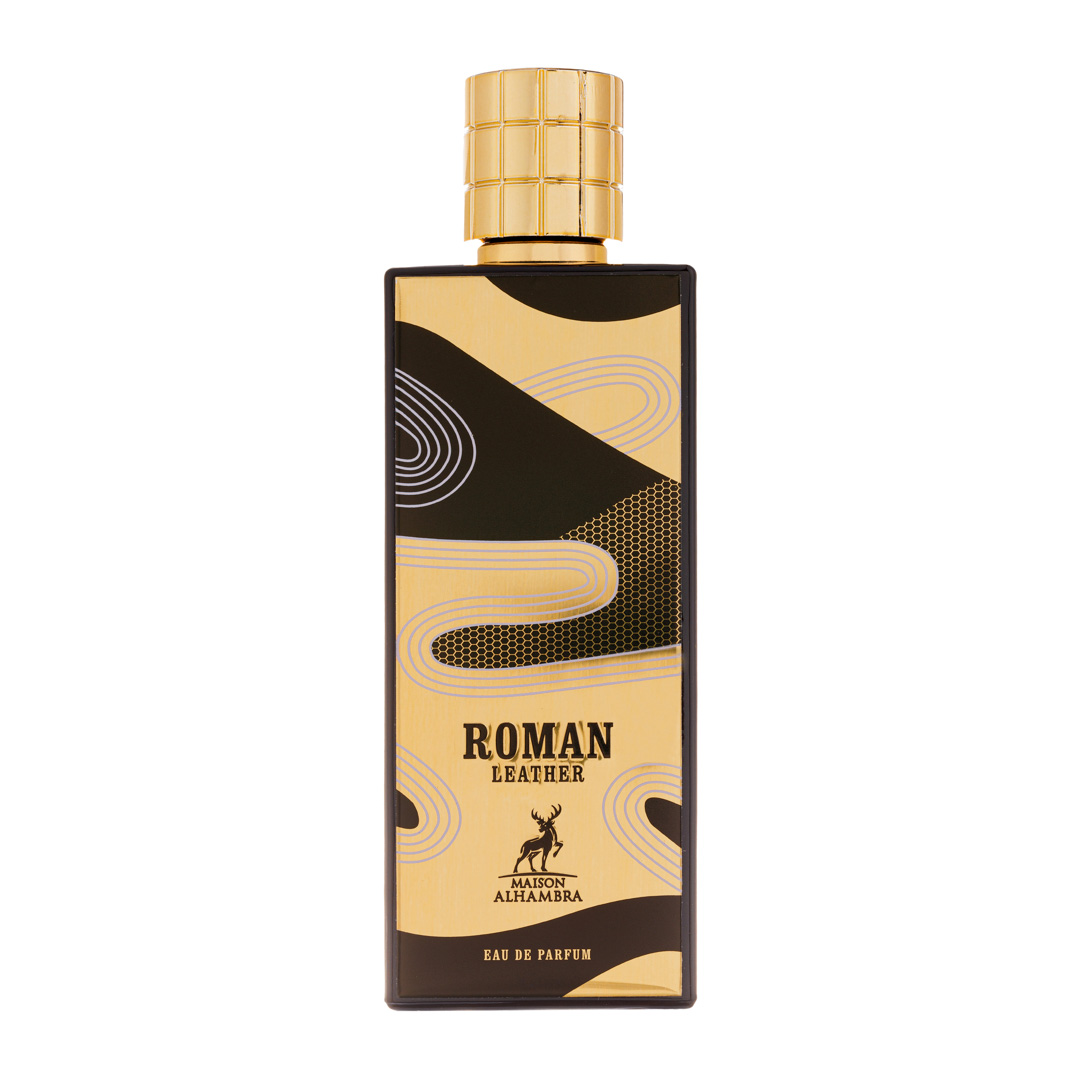 (plu01260) - Apa de Parfum Roman Leather, Maison Alhambra, Unisex - 80ml