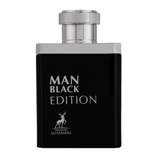 (plu01272) - Apa de Parfum Man Black Edition, Maison Alhambra, Barbati - 100ml