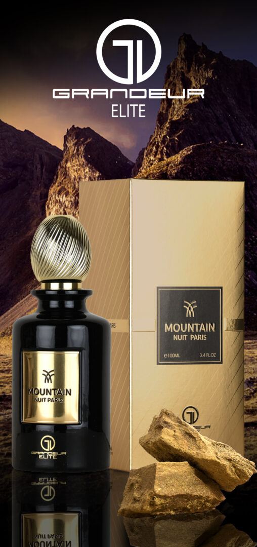 (plu00256) - Apa de Parfum Mountain Nuit Paris, Grandeur Elite, Unisex - 100ml