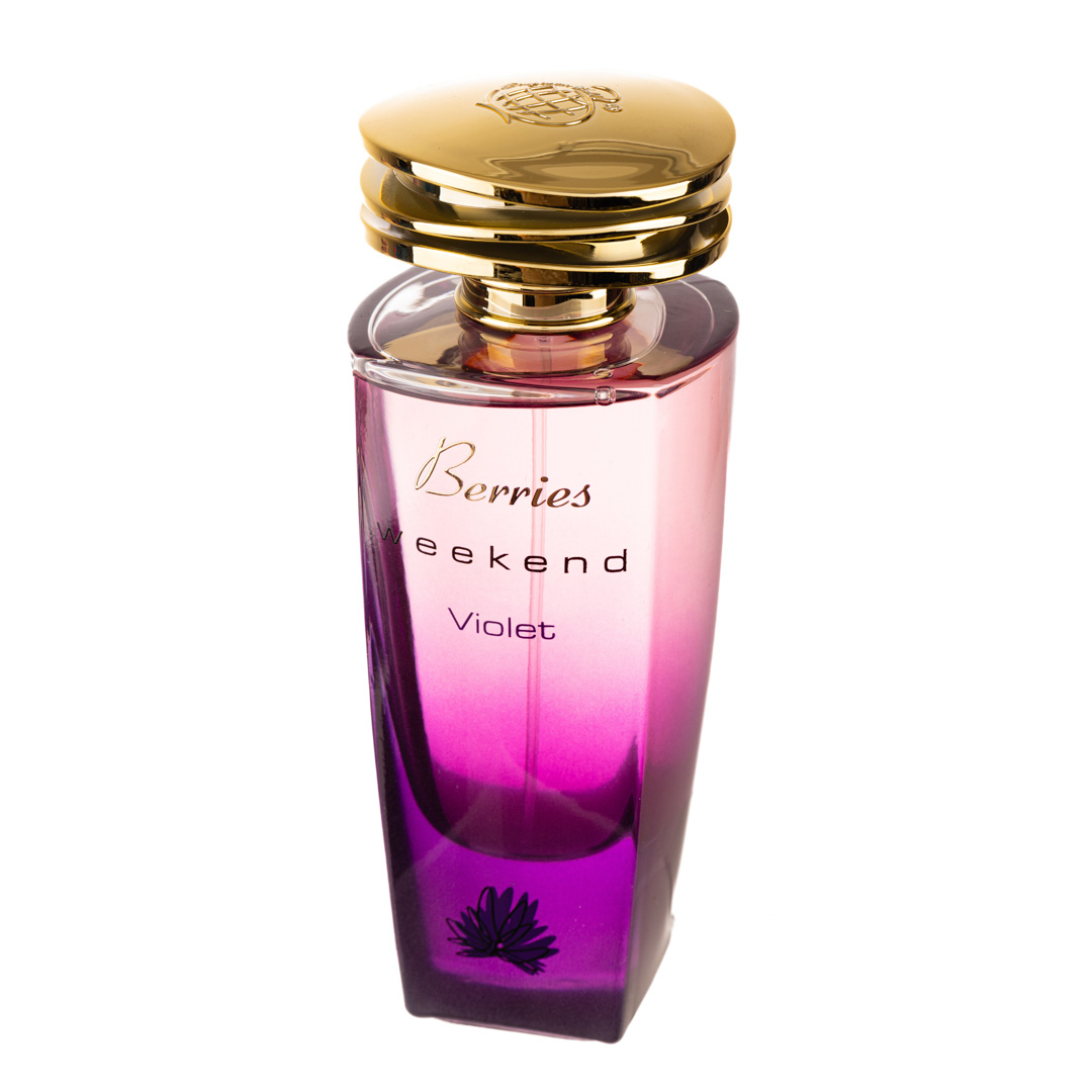 Apa de Parfum Berries Weekend Violet, Fragrance World, Femei - 100ml - 1 | YEO