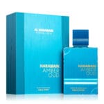 (plu00615) - Extrait de Parfum Amber Oud Aqua Dubai, Al Haramain, Unisex - 100ml - imagine 2